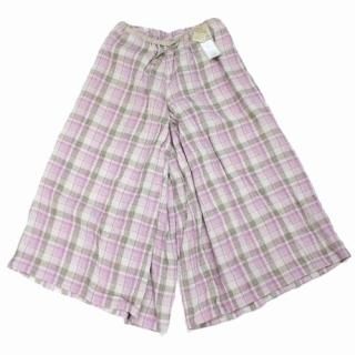 Vlas Blomme 饹 ֥ 22SS Linen Twist Check ϥޥѥ 43 졼ߥԥ