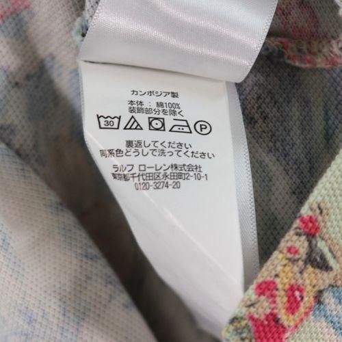 POLO RALPH LAUREN ポロラルフローレン アロハ柄 ポロシャツ L