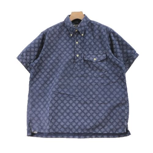 ENGINEERED GARMENTS エンジニアードガーメンツ 総柄 B.D プルオーバー