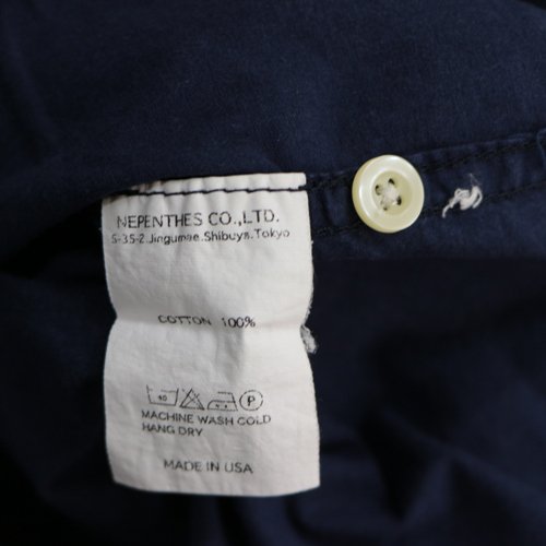 ENGINEERED GARMENTS エンジニアードガーメンツ 総柄 B.D プルオーバー