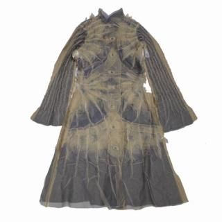YOSHIKI HISHINUMA 襷 ҥ̥ Vintage Sheer Coat Dress   3 ١ߥѡץ