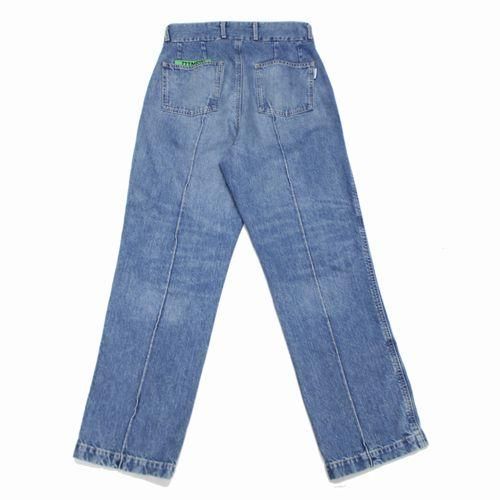 TTT_MSW ティー 23SS Organic Cotton Denim Wide Pants デニムパンツ M インディゴ -  ブランド古着買取・販売unstitchオンラインショップ