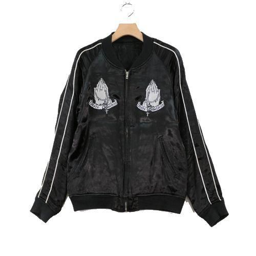 RUDE GALLERY ルードギャラリー 15AW 15周年 MARIA×SWALLOW SOUVENIR JACKET スカジャン 2 ブラック  - ブランド古着買取・販売unstitchオンラインショップ