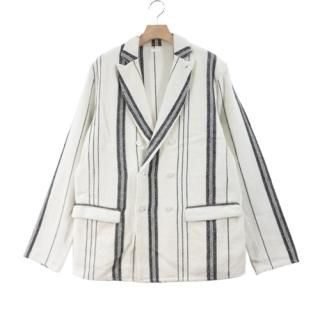 SEEALL  KINGSTONE JACKET STRIPE ȥ饤 㥱å 46 եۥ磻