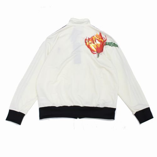 adidas × Y's 23SS CACTUS FLOWER TRACK JACKET トラックジャケット M ホワイト -  ブランド古着買取・販売unstitchオンラインショップ