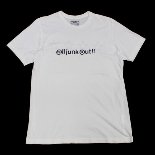 UNDERCOVER × FRAGMENT 2004SS all junk out Tシャツ M ホワイト -  ブランド古着買取・販売unstitchオンラインショップ