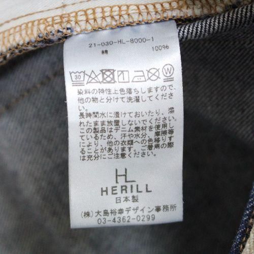 HERILL ヘリル 21AW 15oz Denim Tuck 4PK タック デニムパンツ 1