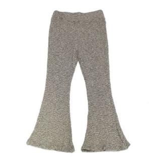 Uhr  23SS Cotton Knit Flare Pants åȥ˥åȥե쥢ѥ 36 ١ߥ֥å