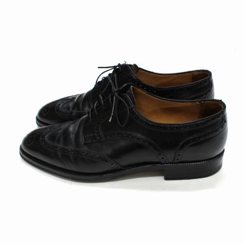 LeYucca's レユッカス WINGTIP ウイングチップ レザーシューズ 42 1/2 ブラック -  ブランド古着買取・販売unstitchオンラインショップ