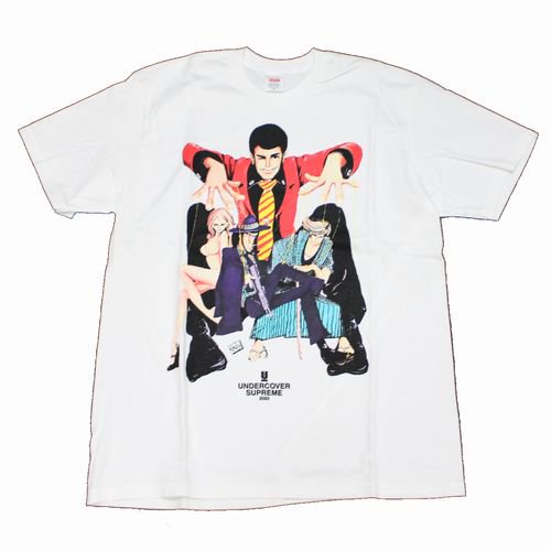 Supreme × UNDERCOVER 23SS Lupin Tee ルパン Tシャツ L ホワイト