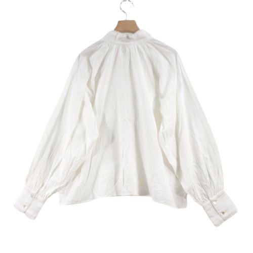 A.Dupre エイデュプレ 22AW Two way raglan sleeve bow tie blouse ブラウス M ホワイト -  ブランド古着買取・販売unstitchオンラインショップ