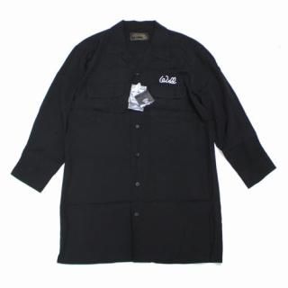 SUNDINISTAEXPERIENCEǥ˥ڥꥨ 23SS OPEN COLLAR LONG SHIRTS ץ󥫥顼