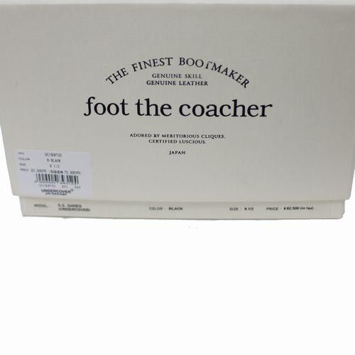 UNDERCOVER × foot the coacher アンダーカバー フットザコーチャー 22SS 短靴 レザーシューズ 8 1/2 -  ブランド古着買取・販売unstitchオンラインショップ