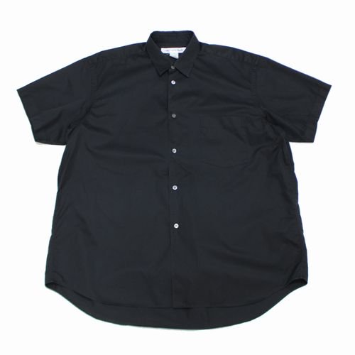 COMME des GARCONS SHIRT コムデギャルソンシャツ 22SS 半袖シャツ S ブラック -  ブランド古着買取・販売unstitchオンラインショップ