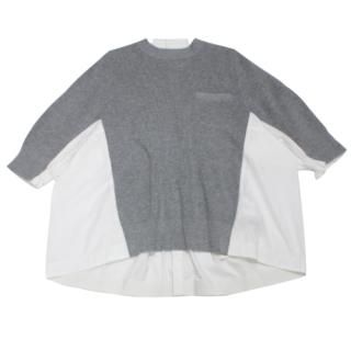 sacai  17SS Хåץ꡼ĥɥå󥰥˥å 1 졼ߥۥ磻