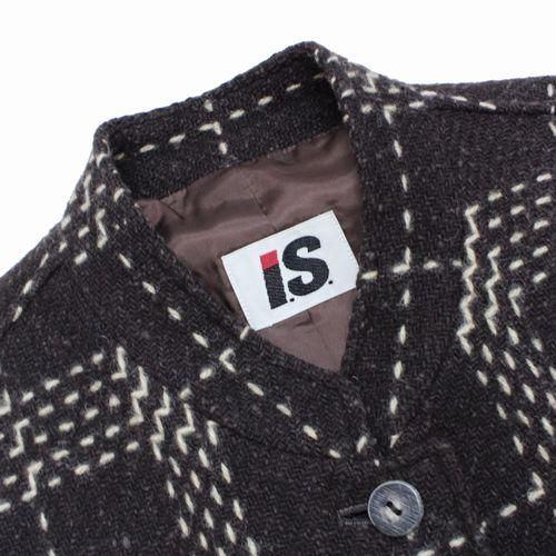 11i17 ISSEY MIYAKE イッセイミヤケ 日本製 レザーステッチ