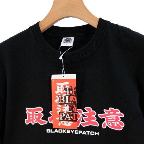 THE BLACK EYE PATCH ブラックアイパッチ 22AW HANDLE WITH CARE CREW ...