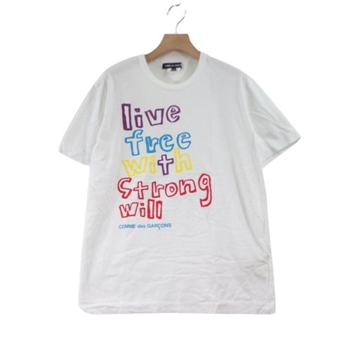 COMME des GARCONS コムデギャルソン 11AW live free with strong will
