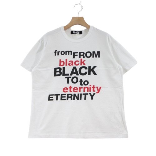 BLACK COMME des GARCONS ブラック コムデギャルソン Tシャツ XL ...