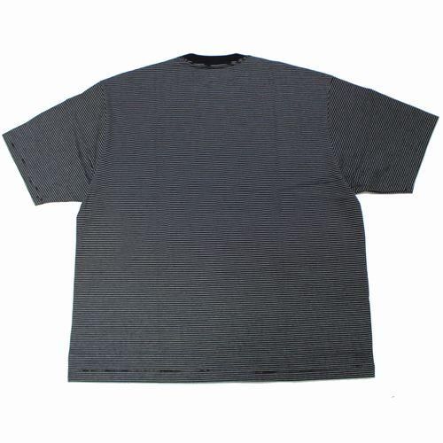 ENNOY エンノイ 23SS ボーダーTシャツ 黒 L三好良