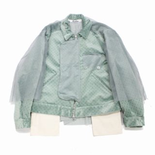 Midorikawa ߥɥꥫ 22AW ORGANDY BLOUSON  󥸡 ֥륾 㥱å ꡼