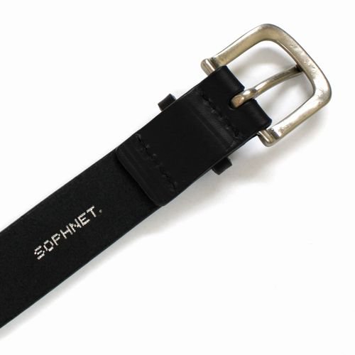 SOPHNET. ソフネット STUDS BELT スタッズベルト ブラック - ブランド
