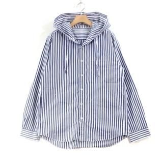 FUTURE PRIMITIVE ե塼㡼ץߥƥ 19AW FP SUBTROPIC HOODIE SHIRT BLUE STRIPE աɥ