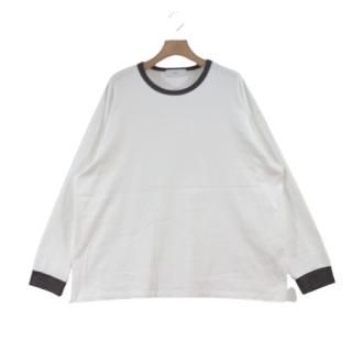 Graphpaper եڡѡ 22AW FINE COTTON RINGER L/S TEE 󥬡 󥰥꡼ T 1 ۥ磻
