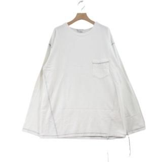 UNUSED 桼 18AW Long-sleeve Pocket T-shirt. 󥰥꡼ ݥå T 2 ۥ磻