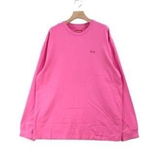 Supreme ץ꡼ 21SS Small Box L/S Tee Fuchsia T åȥ