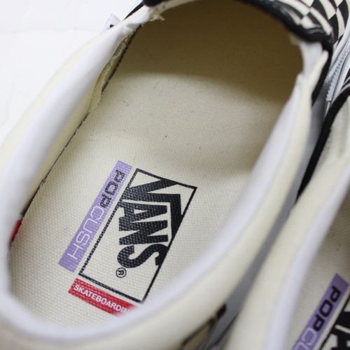 VANS ヴァンズ SKATE SLIP-ON チェッカーボード スリッポン 26.5cm