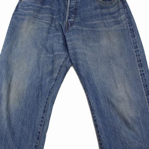 【新品】アプレッセ Washed DenimPantsサイズ30 COMOLI A.PRESSE - アプレッセ23AW Washed Denim Wide Pants(23AAP-04