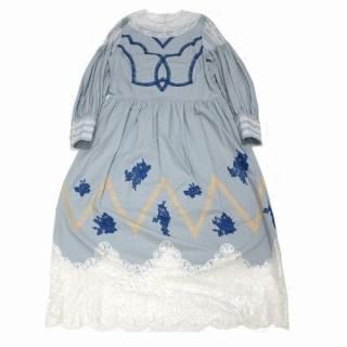 overlace С졼 18AW lace dress 졼ɥ쥹 ԡ 40 ֥롼