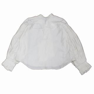 overlace С졼 22AW pin tuck blouse ԥ󥿥å֥饦 one եۥ磻