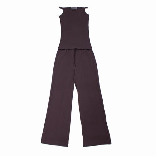 SIIILON シーロン 23SS Escape light set セットアップ tops S/pants M ブラウン -  ブランド古着買取・販売unstitchオンラインショップ