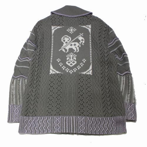 rurumu: Agnus Dei knit cowichan グレー-