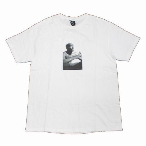 WACKOMARIA ワコマリア 23SS TUPAC CREW NECK T-SHIRT TYPE 1 ２PAC Tシャツ L ホワイト -  ブランド古着買取・販売unstitchオンラインショップ