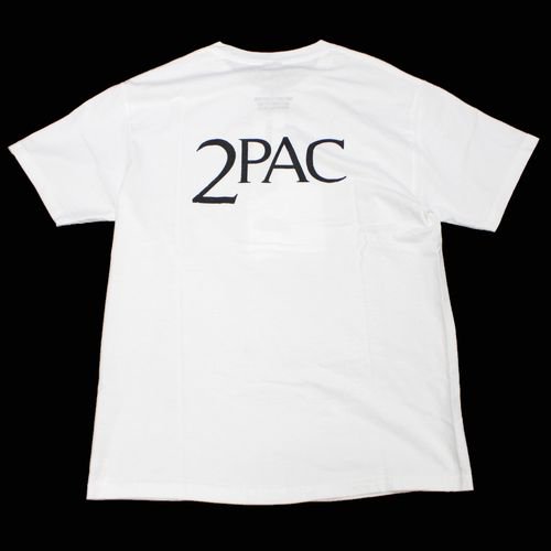 WACKOMARIA ワコマリア 23SS TUPAC CREW NECK T-SHIRT TYPE 1 ２PAC Tシャツ L ホワイト -  ブランド古着買取・販売unstitchオンラインショップ