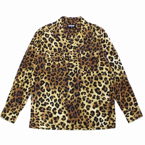 RUDEGALLERY ルードギャラリー 22SS LEOPARD OPEN COLLAR SHIRT