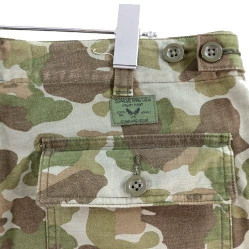 Supreme シュプリーム UTILITY PANT 迷彩 ベイカーパンツ 32