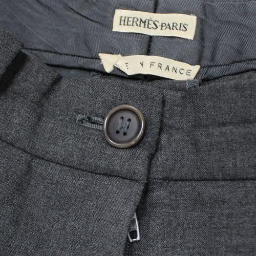 HERMES エルメス マルジェラ期 ワイドパンツ 34 グレー