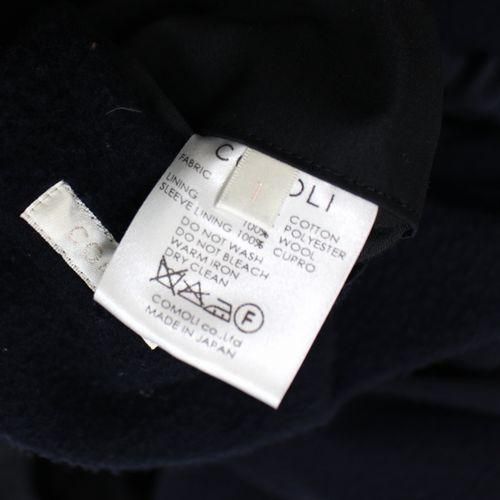 COMOLI コモリ 15AW マッキノウコート 1 ブラック - ブランド