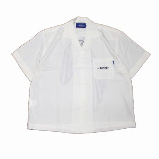 AWAKE アウェイク 23SS Dice Printed Rayon Camp Shirt ダイスプリント オープンカラーシャツ L ホワイト