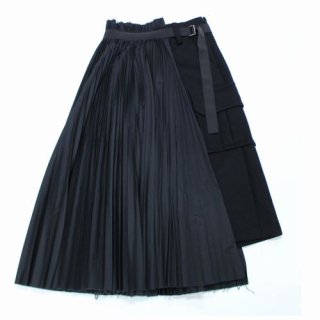 sacai  19AW Cotton Poplin Pleated Skirt åȥݥץץ꡼ĥ 1 ֥å