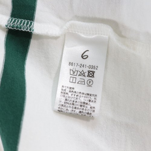 6(ROKU) ロク 22SS RUGGER SHIRT BIG ラガーシャツ グリーン ホワイト -  ブランド古着買取・販売unstitchオンラインショップ