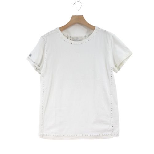 Keisuke Kanda ケイスケカンダ 手縫いのTシャツ 1 ホワイト - ブランド 