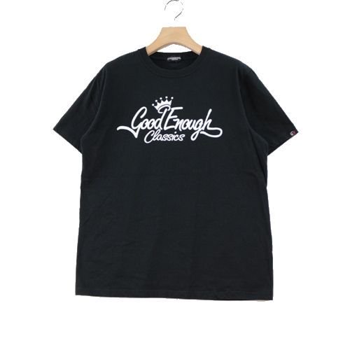 GOODENOUGH グッドイナフ 4 THE FUTURE Classic ロゴ Tシャツ ブラック ...