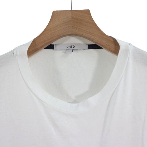 UN3D. アンスリード ビスチェドッキングTシャツ ホワイト - ブランド古着買取・販売unstitchオンラインショップ