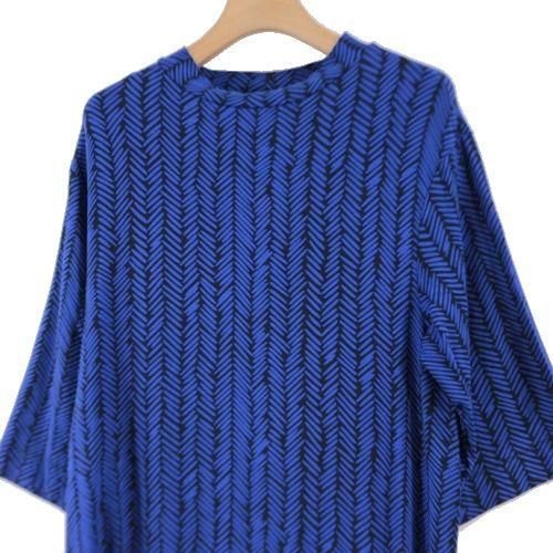 marimekko マリメッコ モックネック レーヨン ワンピース S