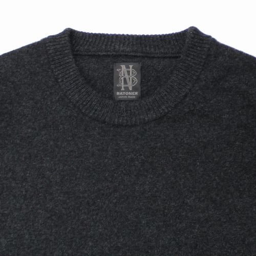 BATONER バトナー INNOCENT CASHMERE CREW NECK イノセントカシミヤ